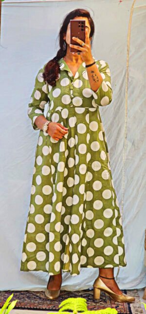 💜✨ NEW ARRIVAL - POLKA DOT MAGIC KURTI ✨💜