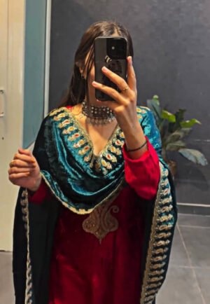 Launching New Designer Party Wear Look Top-Dupatta and Fully Stiched Bottom.